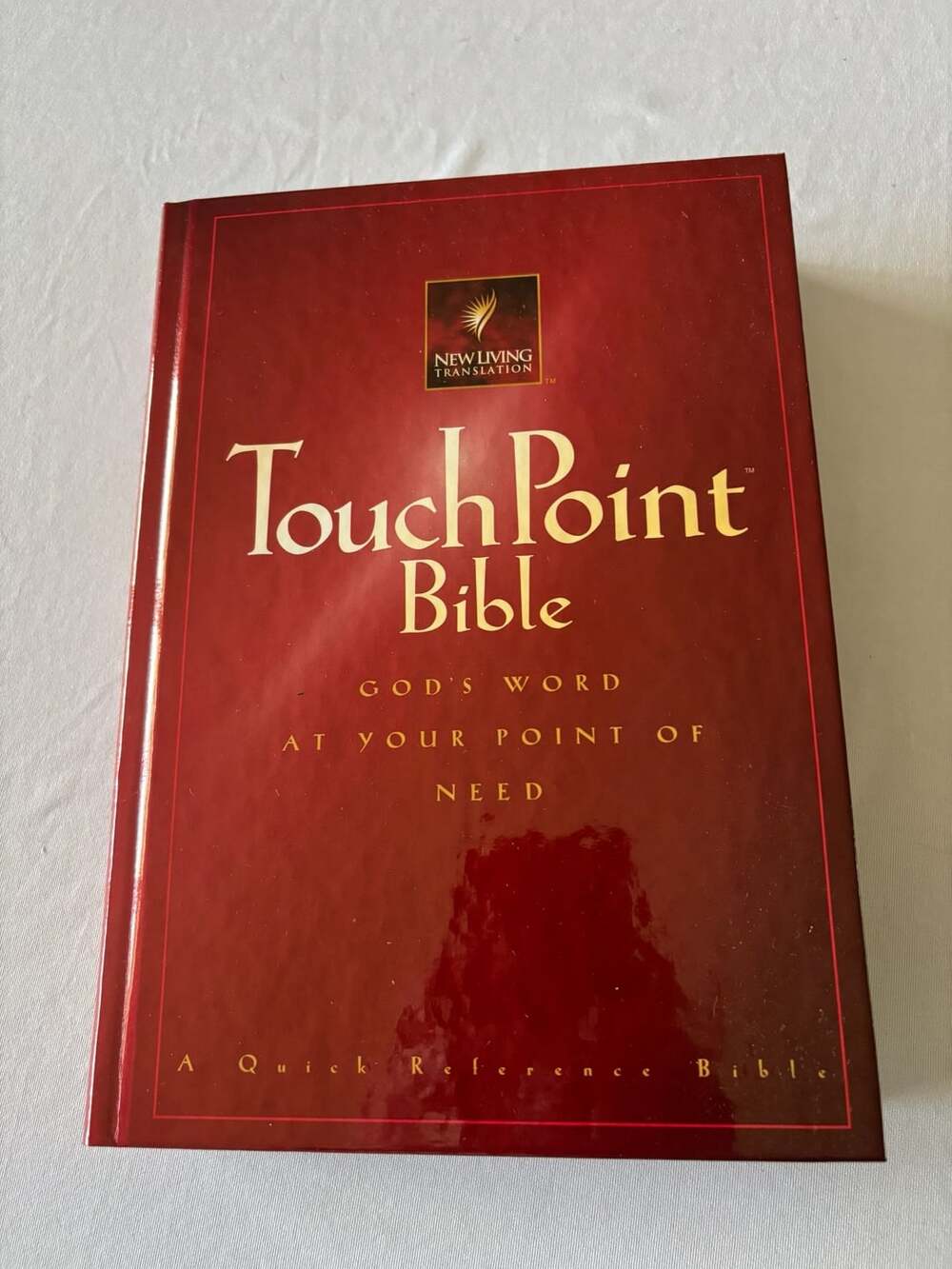 TouchPoint Bible: God's Word at Your Point of Need (New Living Translation) Guid